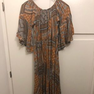 Printed Maxi dress
